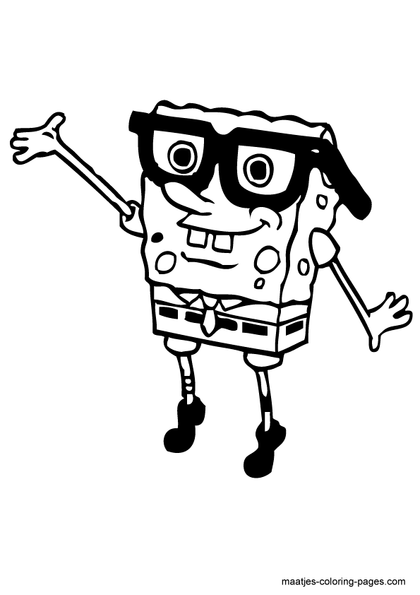 Sponge Bob kolorowanki